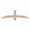 Ekena Millwork Bellingham Smooth Timber Gable Bracket, Douglas Fir, 72"W x 21"H x 5 1/2"D x 5 1/2"F, 7/12 Pitch GBW072X21X0606BEL00SDF - alternate 1